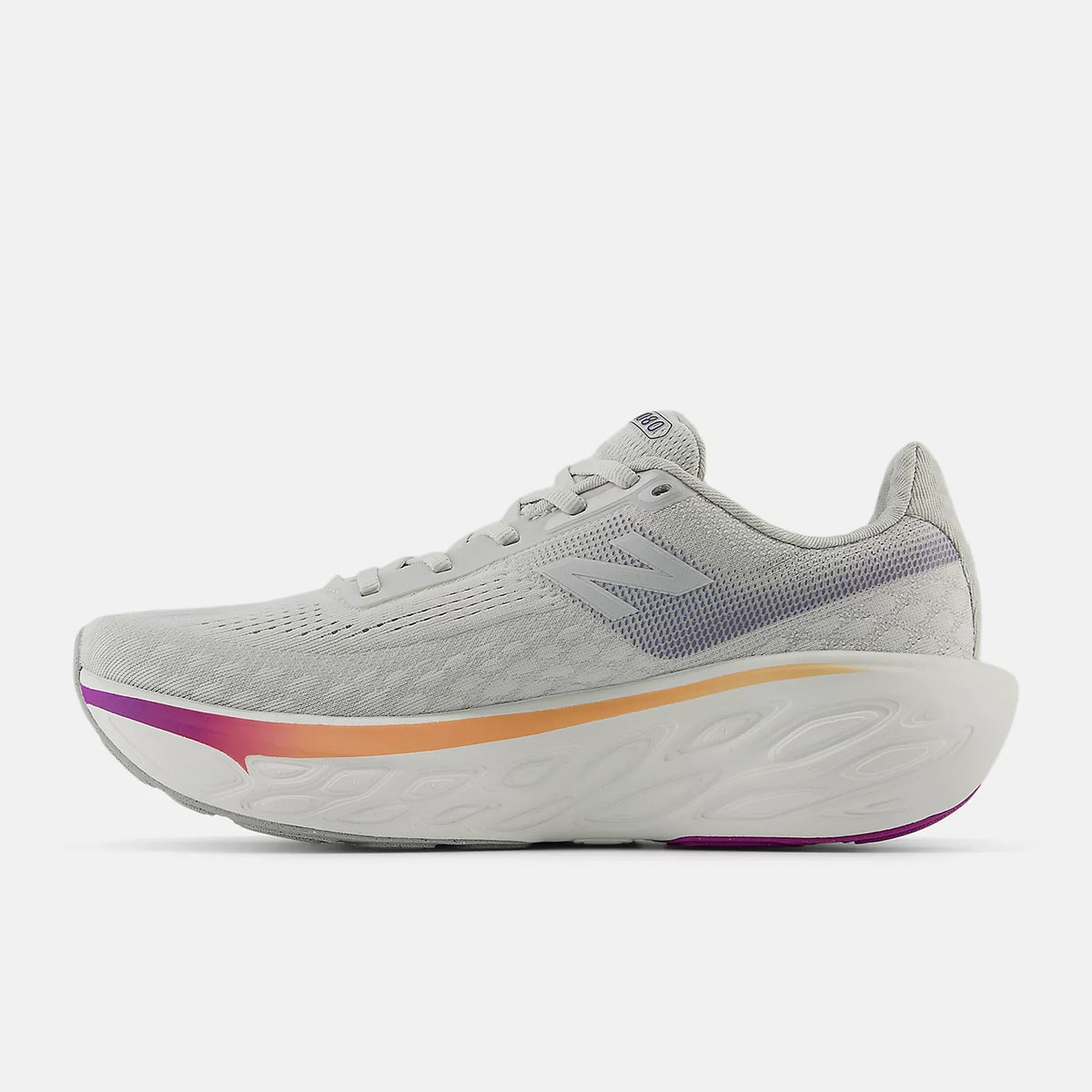 New Balance Womens 1080V14 Wide- Grey/Inkwell (W1080G14)