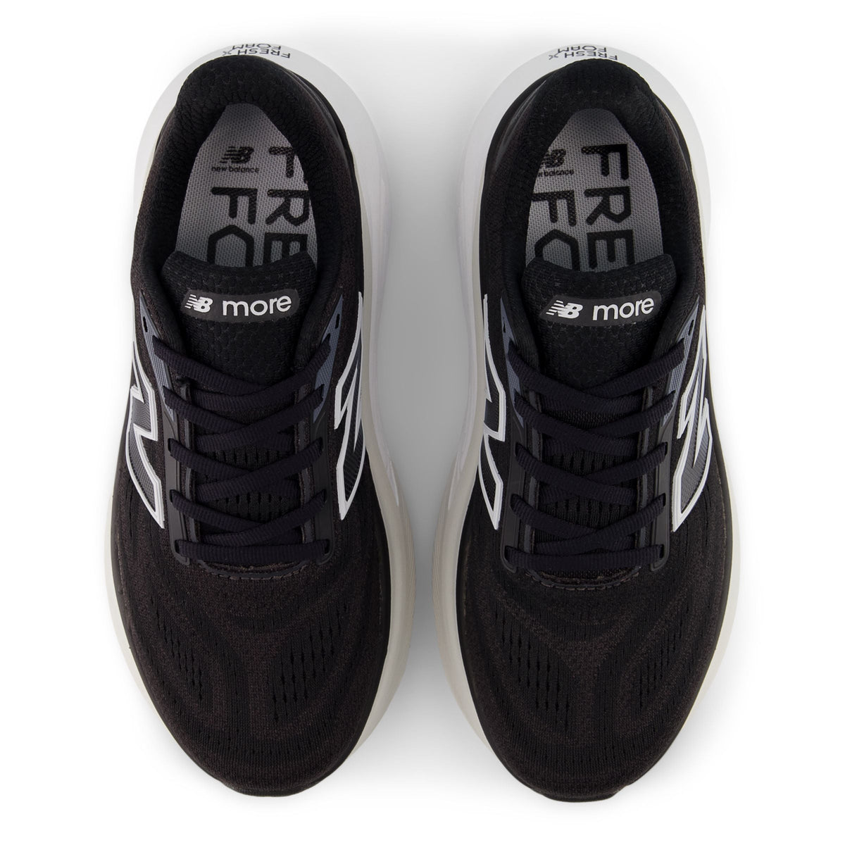 New Balance Womens Fresh Foam X More V6 - BLACK (Wide)
