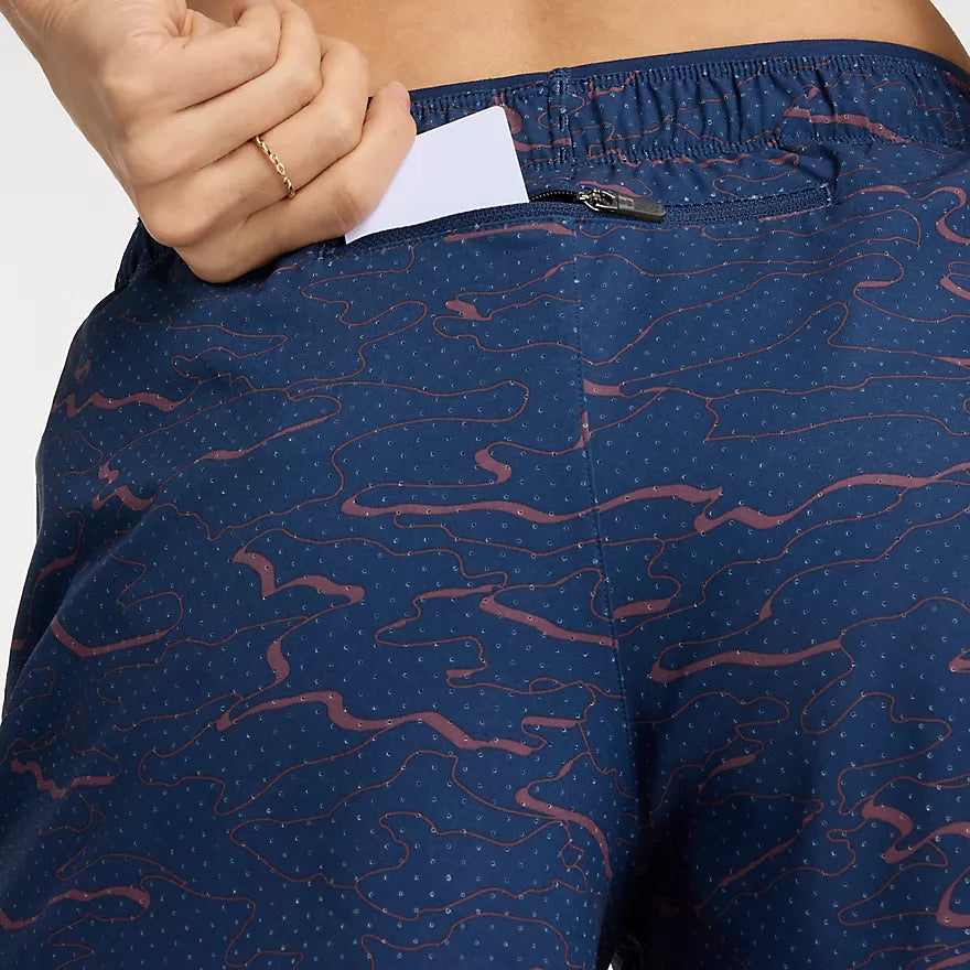 New Balance RC Printed Short 3 WOMEN (WS41201)